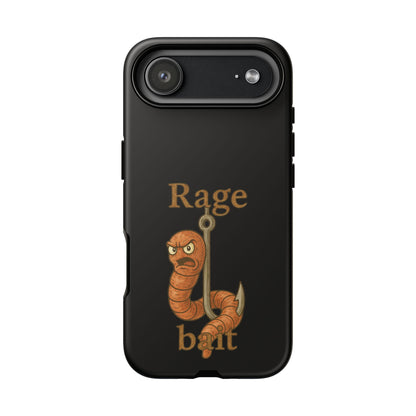 Phone Case — "Rage Bait" Angry Worm Fishing Design