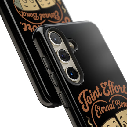 Phone Case — "Joint Effort Eternal Bond" Retro Cannabis Matchstick Design