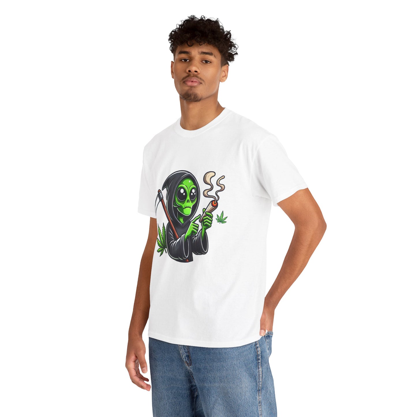 Chill Alien Grim Reaper Tee