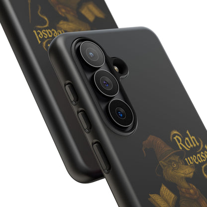 Rah Weasel Wizard Phone Case — Cute Fantasy Magical Creature iPhone Cover