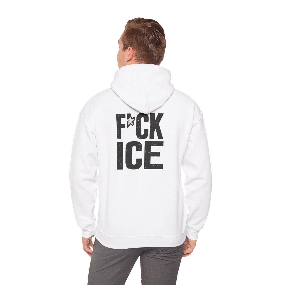 Graphic Hoodie — "F*ck ICE" Protest Pullover