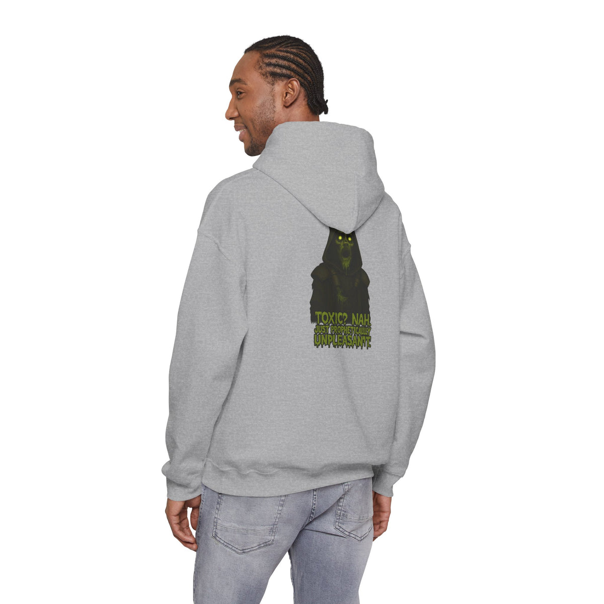 Toxic Hoodie - 'TOXIC NAW' Graphic Sweatshirt