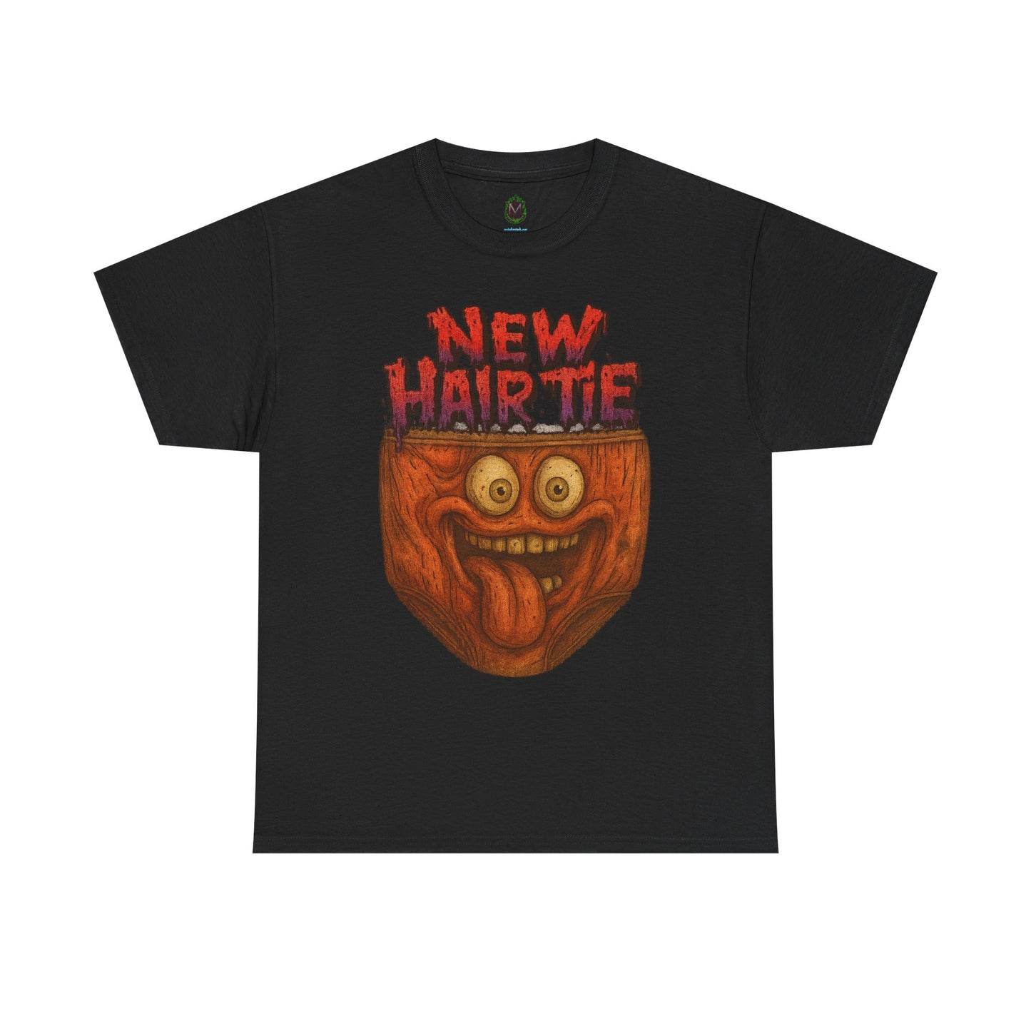 New Hair Tie – Crazy Underwear Face T-Shirt