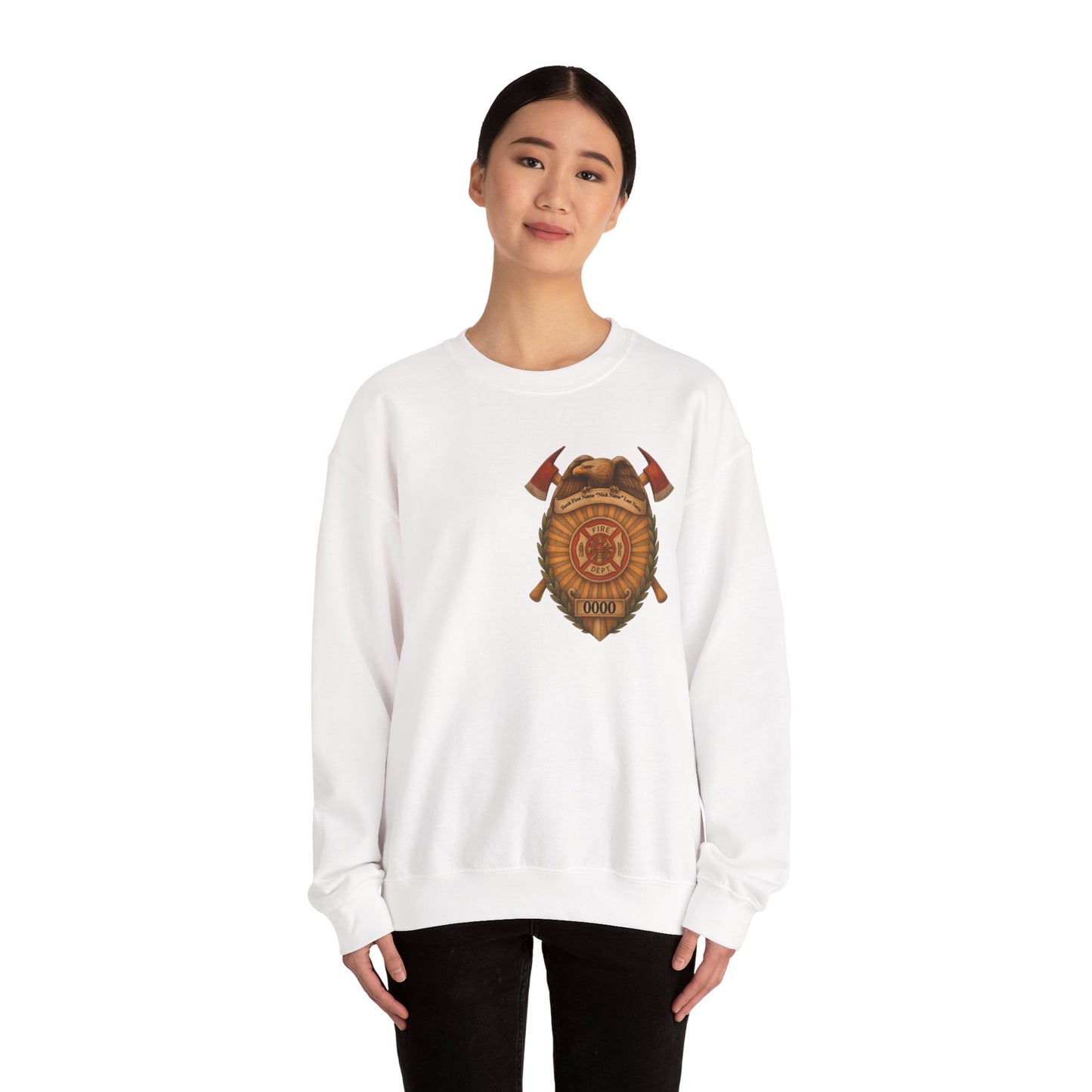 Firefighting: Not a Job, a Brotherhood Crewneck Sweatshirt
