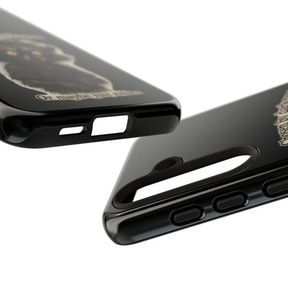 Phone Case - "Chosen by Darkness (Or Maybe Just Rabies)" Cute Creepy Retro Creature Protective Case