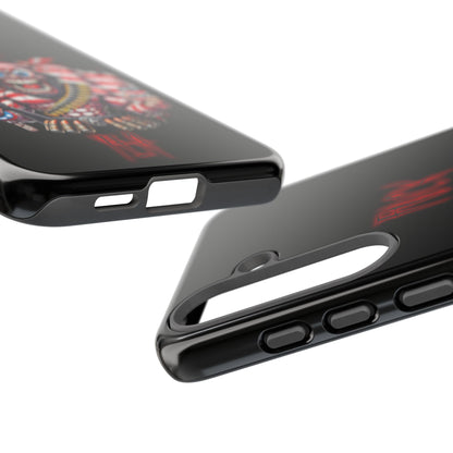 Phone Case — American Flag Skull Soldier Design (Tough Cases)