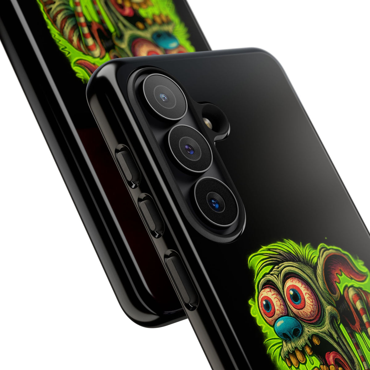 Phone Case — "Educated. Medicated. Elevated." Neon Monster Design
