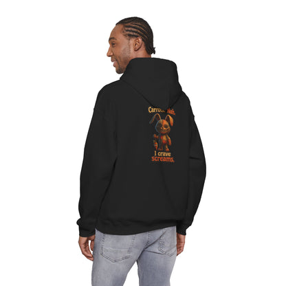 Voodoo Bunny "I Crave Screams" Horror Hoodie