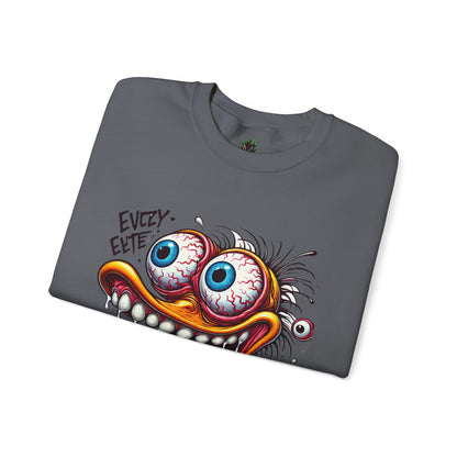 Eyeball Escape Duck Crewneck Sweatshirt