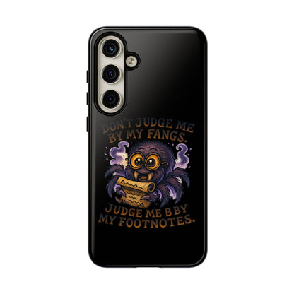 Phone Case — Fiery One-Eyed Demon with "I See Your Soul... And It's Disappointing"