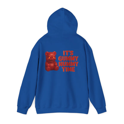 Hoodie - "It's Gummy Nummy Time" Gummy Bear Graphic Pullover