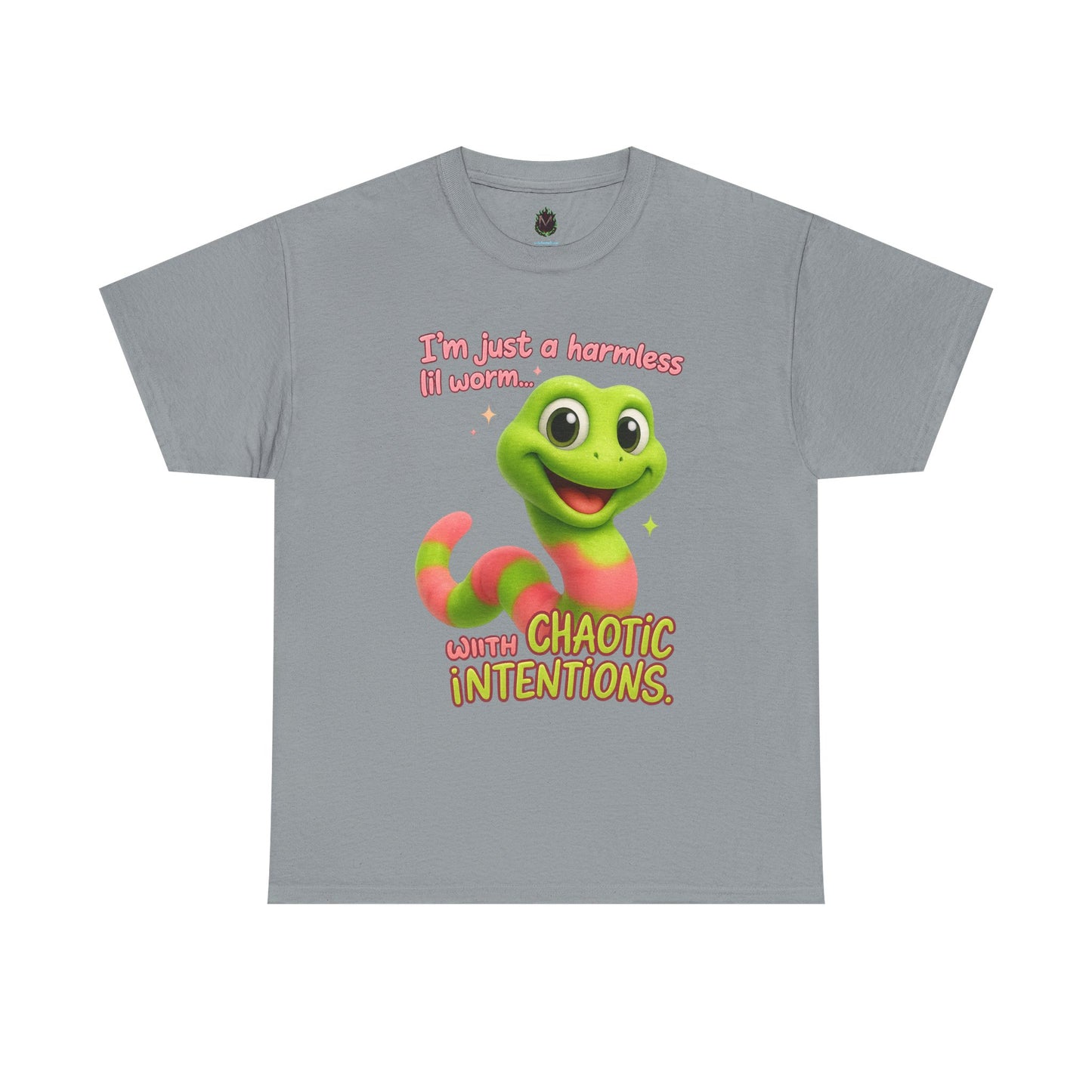 Chaotic Intentions – Cute Gummy Worm T-Shirt