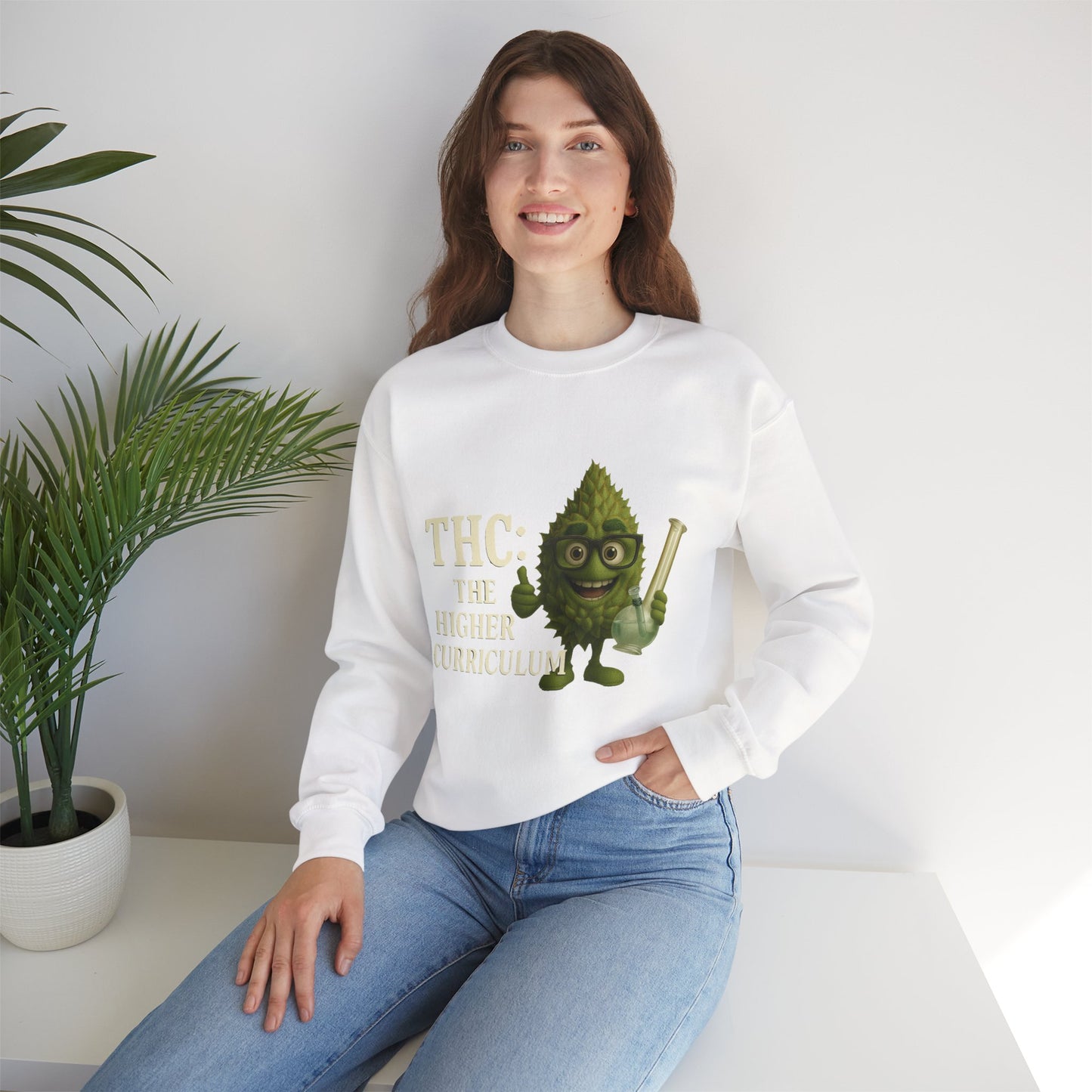 THC: The Higher Curriculum – Stoner Education Sweatshirt