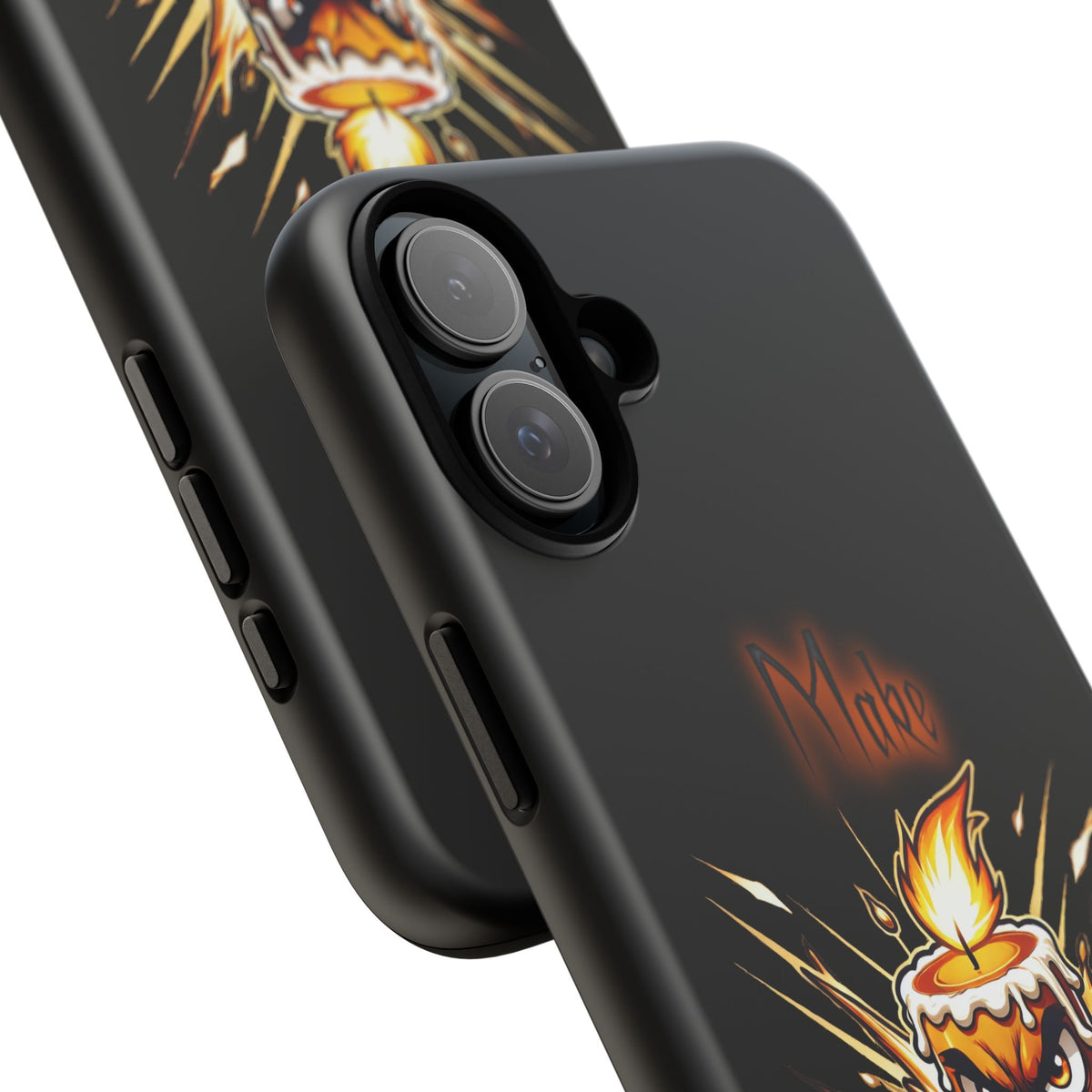 Tough Phone Case — "Make My Fire" Angry Candle Protective Cover