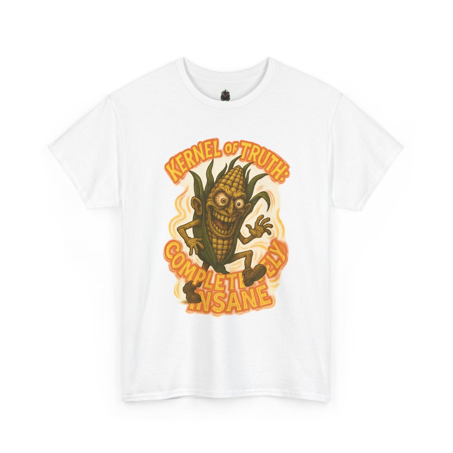 Kernel of Truth – Completely Insane Corn Monster T-Shirt