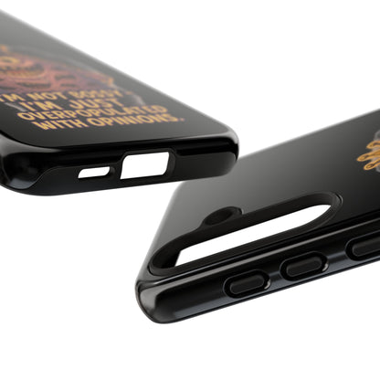 Phone Case — "I'm Not Bossy, I'm Just Overpopulated With Opinions" Funny Monster Graphic