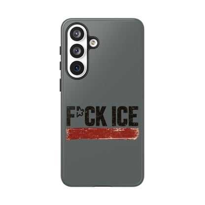 Phone Case - "F*CK ICE" Distressed Protest Design