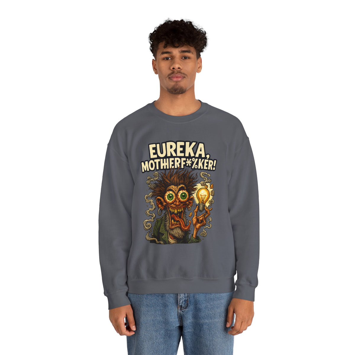 Eureka Mad Scientist Crewneck
