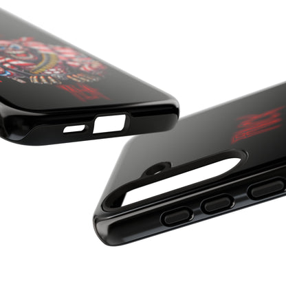 Phone Case — American Flag Skull Soldier Design (Tough Cases)