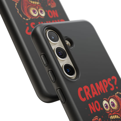 Phone Case — "Cramps? No, Wrath!" Retro Hot-Pepper Graphic