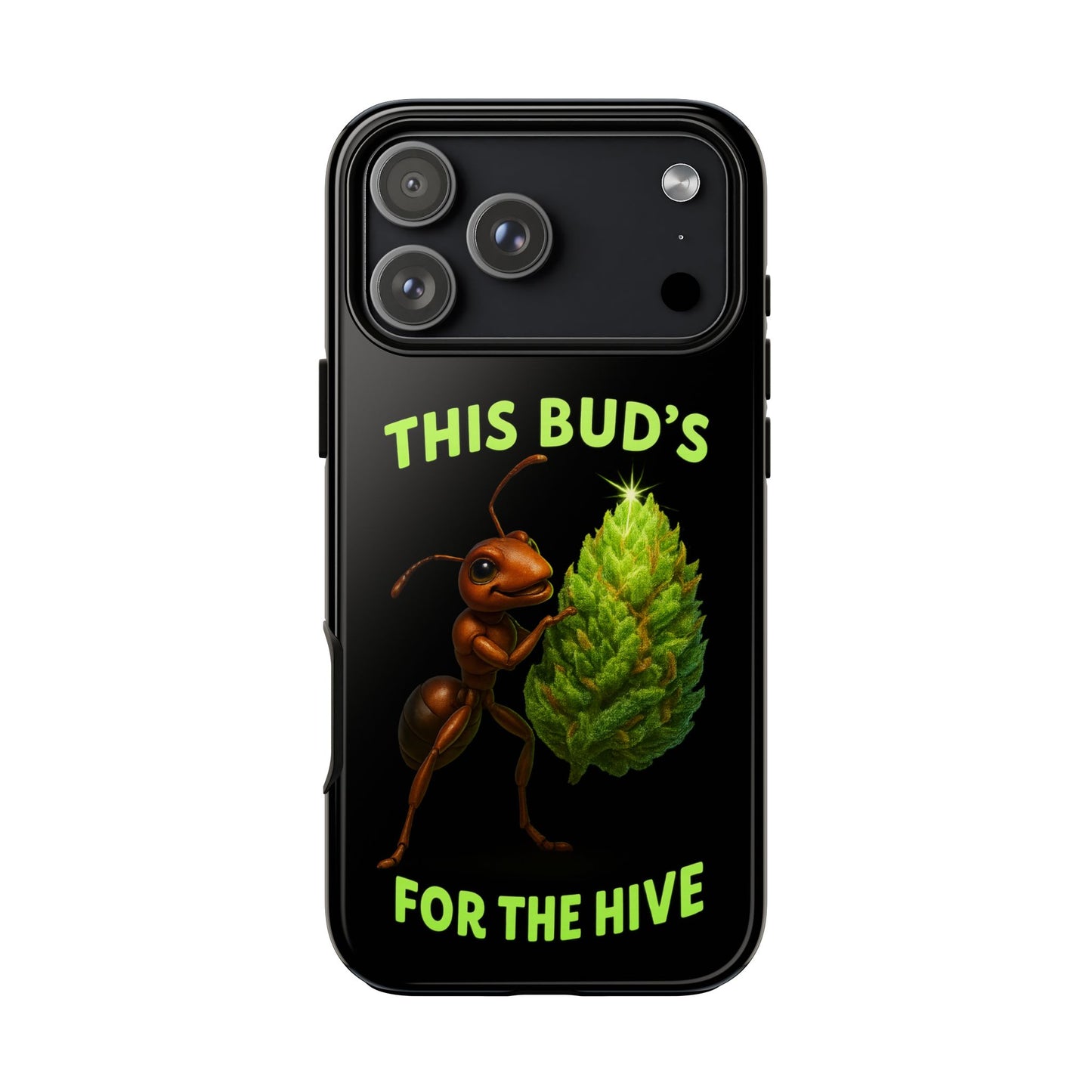 Phone Case — "This Bud's For The Hive" Ant & Hop Design