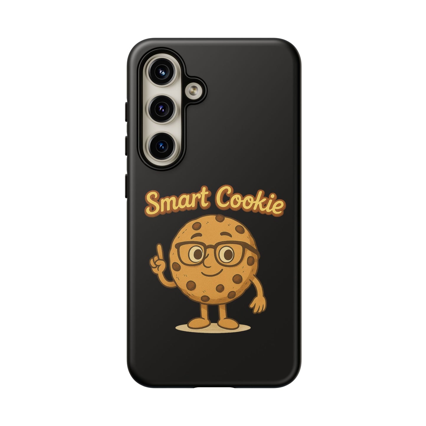 Phone Case — "Smart Cookie" Cute Cartoon Cookie Protective Cover