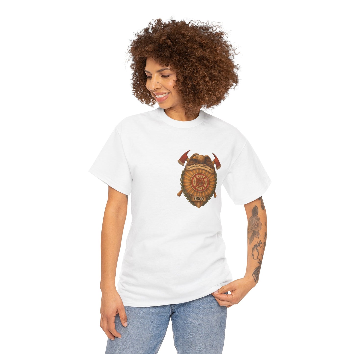 Brotherhood in the Fire – Firefighter Unity Tee