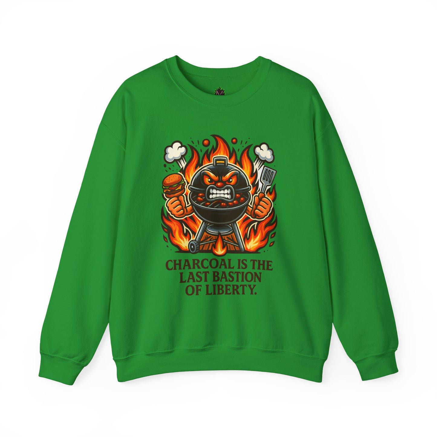 Charcoal Liberty Grill Crewneck Sweatshirt
