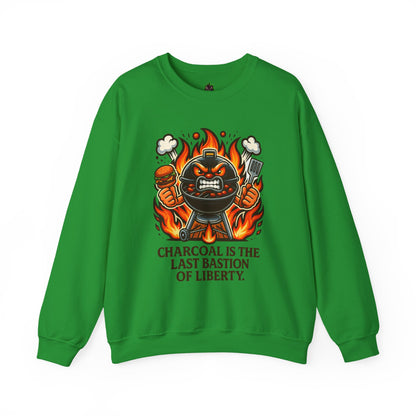 Charcoal Liberty Grill Crewneck Sweatshirt