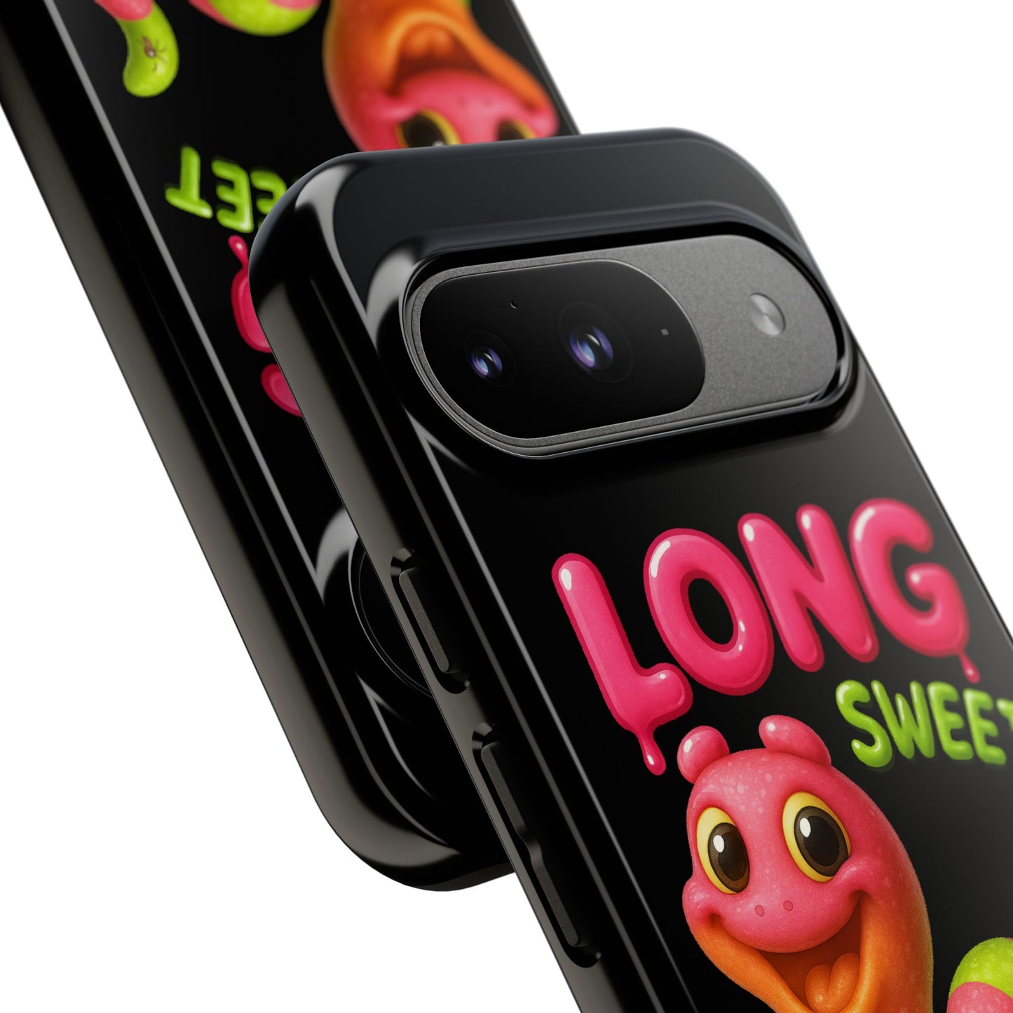 Phone Case — "Long Sweet Sticky" Cute Candy Snake Protective Case