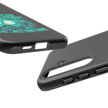 Phone Case — "I Light Up When I Panic" Glow Fish Anxiety Phone Case