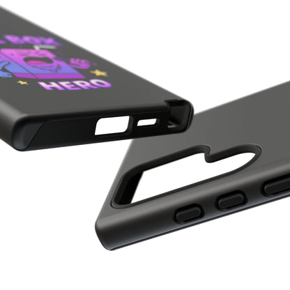 Phone Case — 'Juice Box Hero' Cute Cartoon Protective Cover