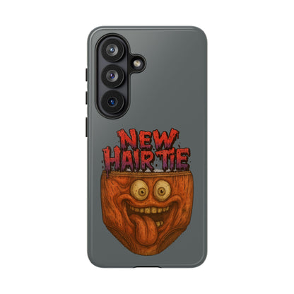 Phone Case — 'New Hairte' Funny Grinning Tongue-Out Monster Design