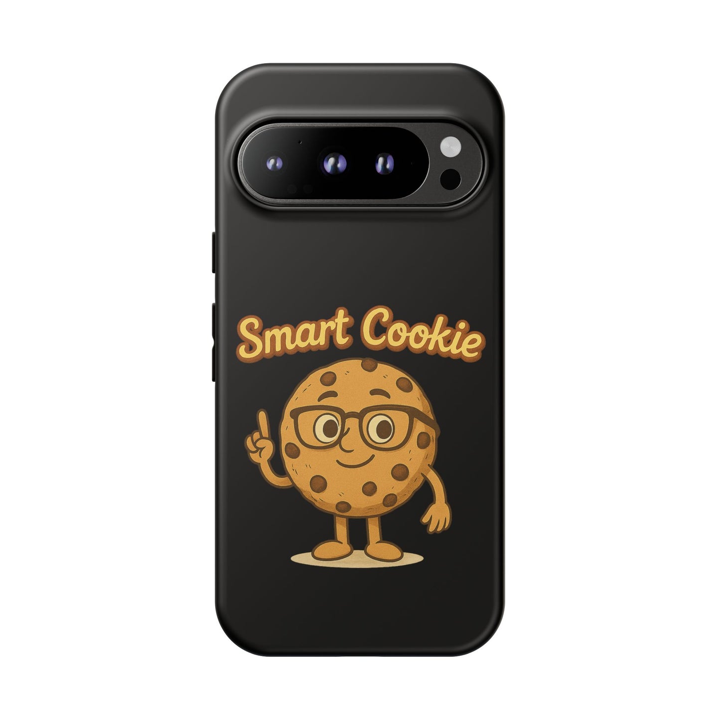 Phone Case — "Smart Cookie" Cute Cartoon Cookie Protective Cover