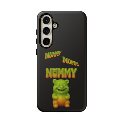 Nummy Gummy Phone Case — Cute Retro Green Gummy Bear Protective Case