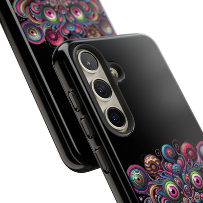 Psychedelic Smiling Eye Cluster Phone Case