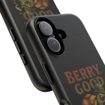 Phone Case — 'Berry Good' Zombie Turtle Graphic Tough Protective Case