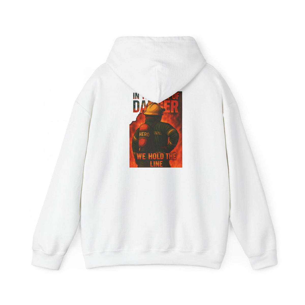 Heat of Danger Firefighter Hoodie