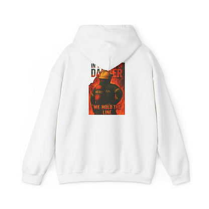 Heat of Danger Firefighter Hoodie