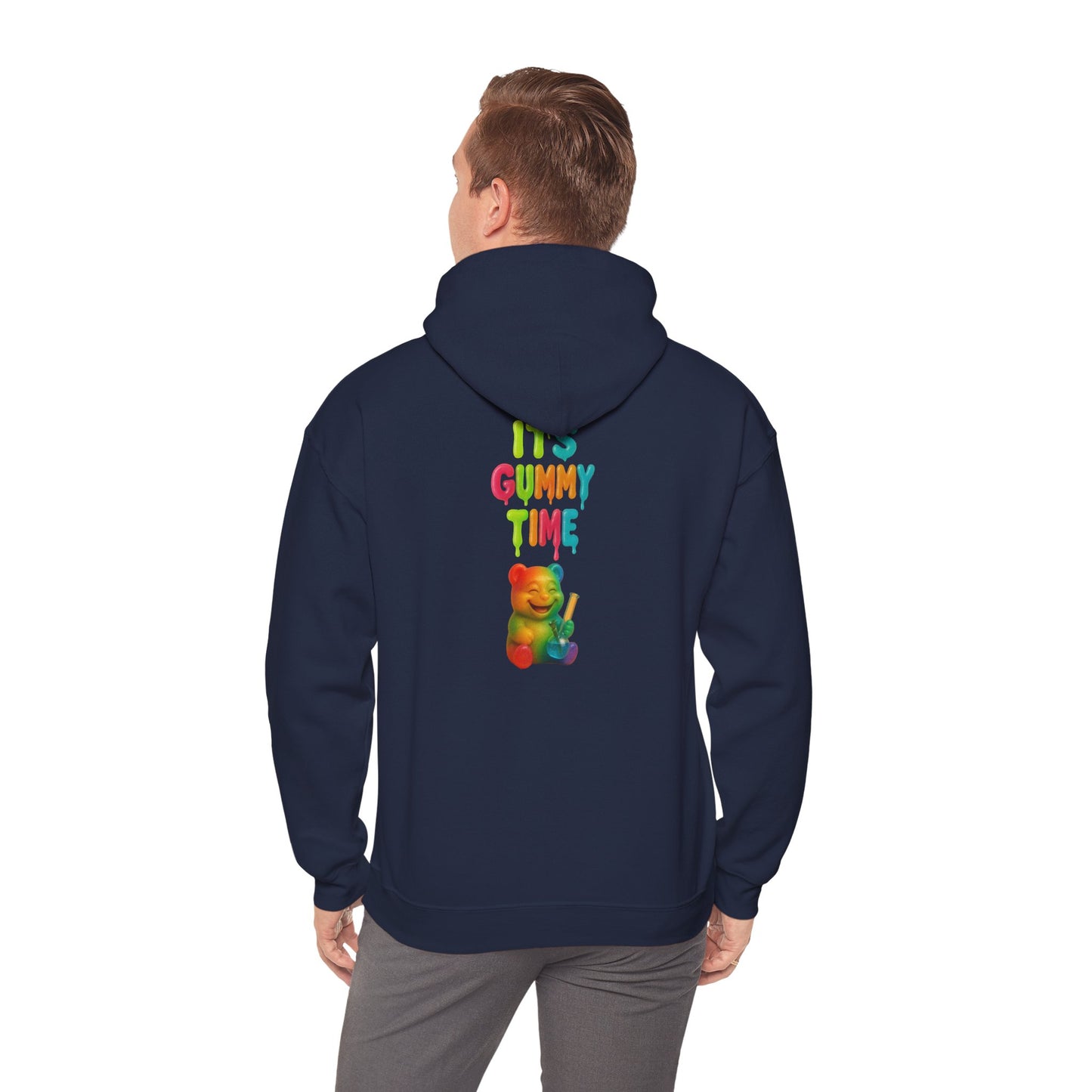 Gummy Time Hoodie — Colorful Gummy Bear Graphic Pullover