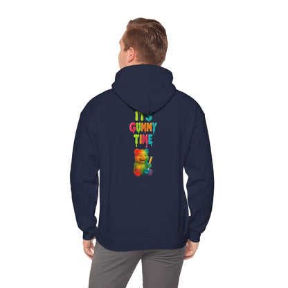 Gummy Time Hoodie — Colorful Gummy Bear Graphic Pullover