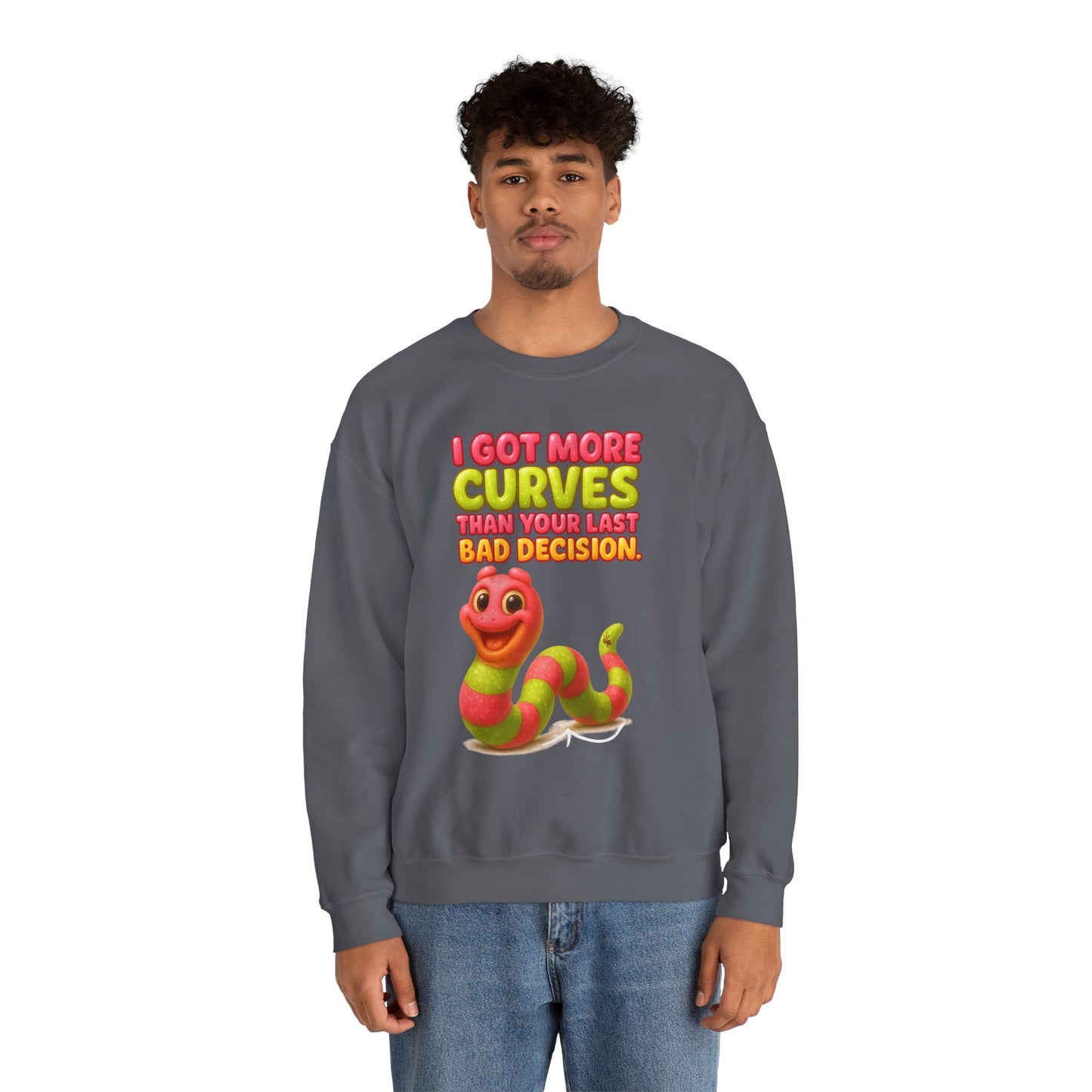 More Curves Than Your Last Bad Decision Crewneck