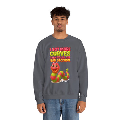 More Curves Than Your Last Bad Decision Crewneck