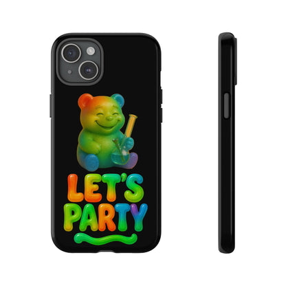 Let's Party Rainbow Bear Phone Case