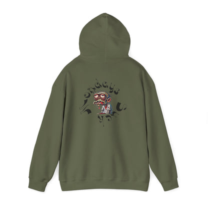 Hoodie - Funky Cartoon Skull Graphic Hoodie