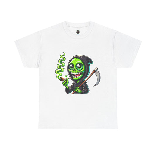 "Chillin' Reaper" Funny Cannabis T-Shirt