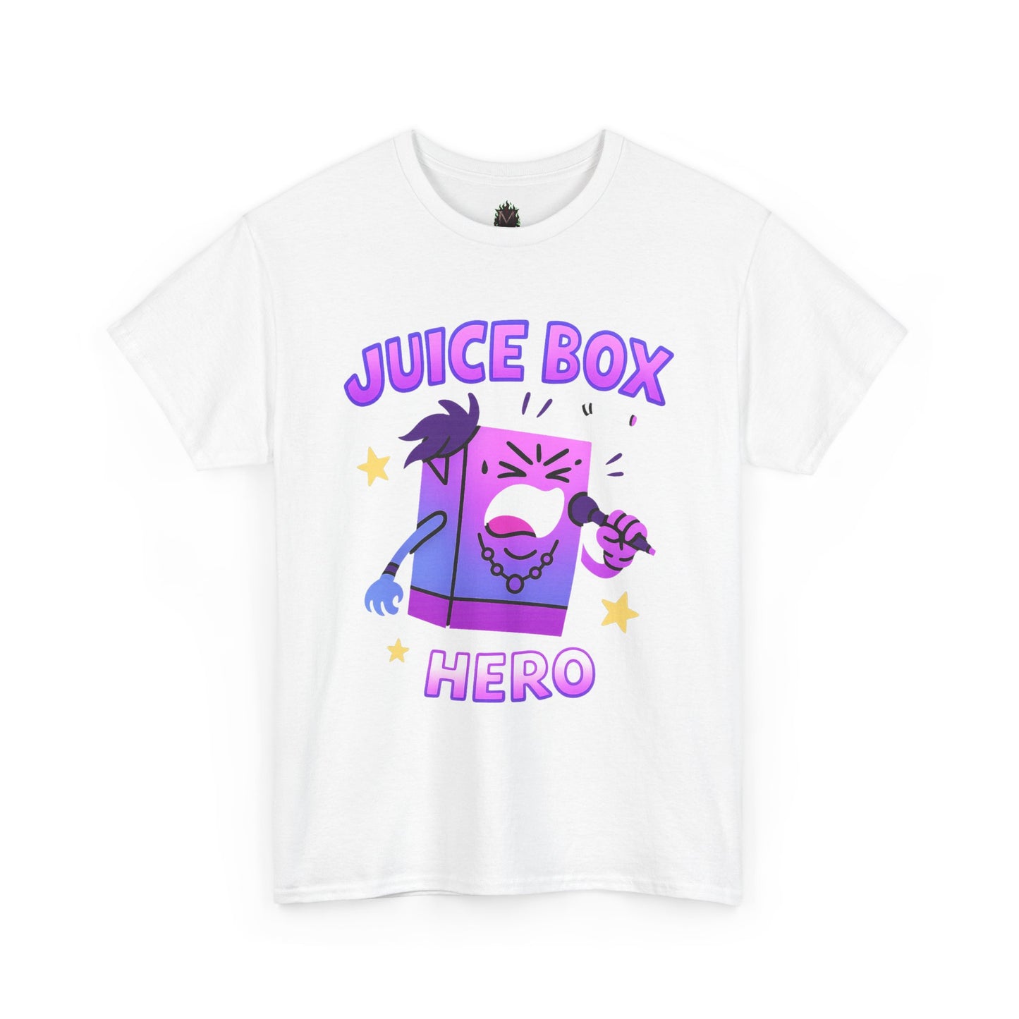 Juice Box Hero T-Shirt | Cute Cartoon Beverage Design