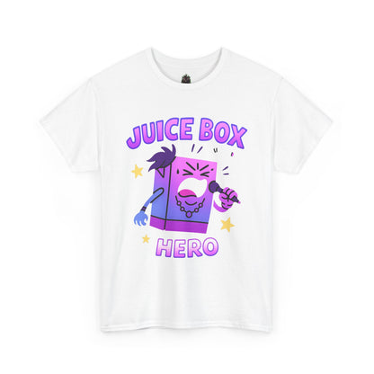 Juice Box Hero T-Shirt | Cute Cartoon Beverage Design
