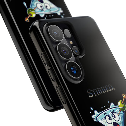 Stirred Not Shaken Phone Case — Funny Martini Cocktail Design