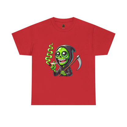 "Chillin' Reaper" Funny Cannabis T-Shirt